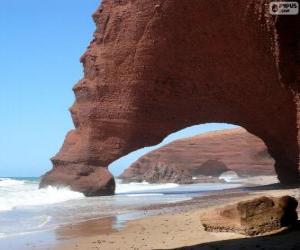 Beach Legzira, Morocco puzzle