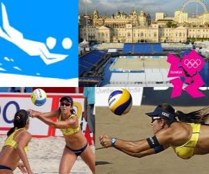 Beach volleyball - London 2012 - puzzle