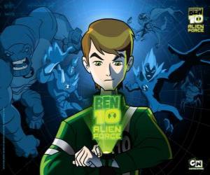 Ben 10 and aliens puzzle