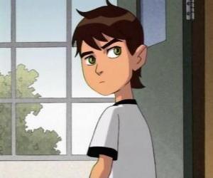 Ben 10 Ben Tennyson, who in future will be the hero of heroes, with the alien device Omnitrix that allows him to transform himself into different aliens puzzle