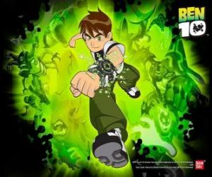 Ben 10 running puzzle