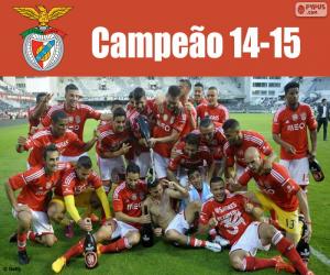 Benfica, champion  2014-2015 puzzle