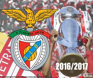 Benfica, champion 2016-2017 puzzle