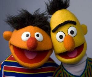 Bert and Ernie, two great friends puzzle