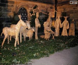 Bethlehem of straw puzzle