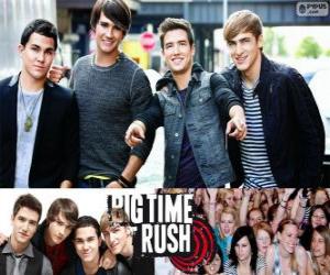 Big Time Rush is an American Boy band puzzle