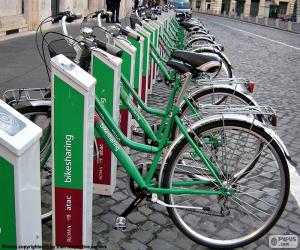 Bikesharing, Rome puzzle