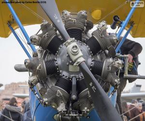 Biplane engine puzzle