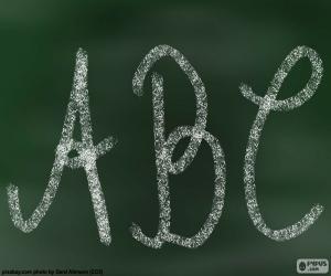 Blackboard, ABC puzzle