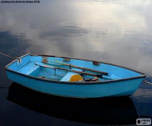 Blue boat puzzle