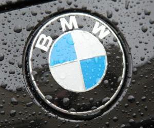 BMW logo, German car brand puzzle