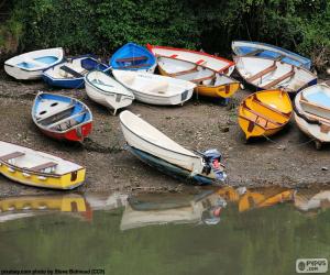 Boats on the shore puzzle