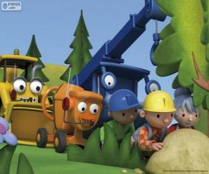 Bob the Builder and his friends puzzle