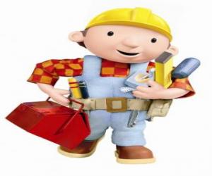 Bob the Builder with his tools puzzle