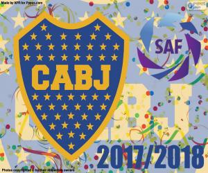 Boca Juniors, Superliga 2017-2018 puzzle