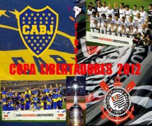 Boca Juniors vs Corinthians. Copa Libertadores Final 2012 puzzle