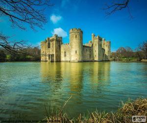 Bodiam Castle, England puzzle