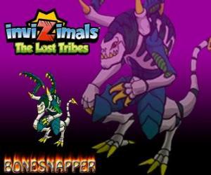 Bonesnapper. Invizimals The Lost Tribes. Very fast and agile creature, one of the most aggressive and dangerous Invizimals puzzle