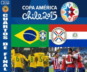 BRA - PAR, Copa America 2015 puzzle