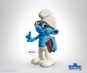 Brainy Smurf, the most intelligent smurf - The Smurfs Movie - puzzle