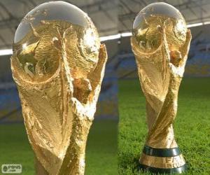 Brazil 2014 World Cup trophy puzzle