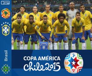 Brazil Copa America 2015 puzzle