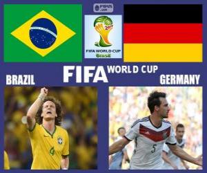 Brazil - Germany, semi-finals, Brazil 2014 puzzle