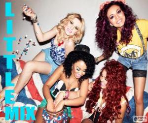 British pop quartet Little Mix puzzle