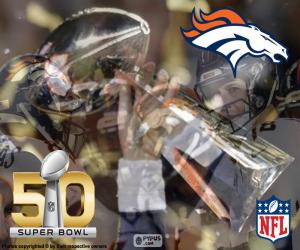 Broncos, Super Bowl 2016 Champions puzzle