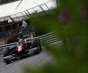 Bruno Senna-HRT - Monte-Carlo 2010 puzzle