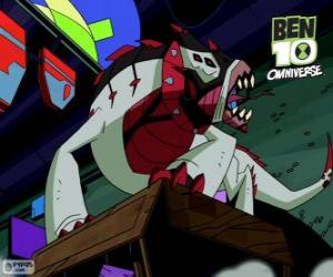 Buglizard is the Nemetrix Aliens, Ben 10 Omniverse puzzle