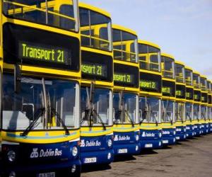 Buses from Dublin in the parking puzzle