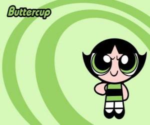 Buttercup is the strongest and the most brave Powerpuff Girls puzzle