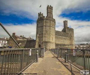 Caernarfon Castle, Wales puzzle