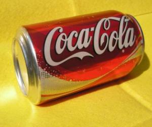 Can of Coca-Cola puzzle