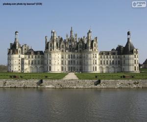 Castle of Chambord, France puzzle