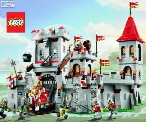 Castle of Lego puzzle