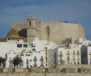 Castle of Peñiscola, Spain puzzle