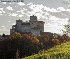 Castle of Torrechiara, Italy puzzle