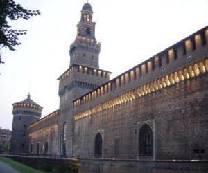 Castle Sforzesco, Italy puzzle