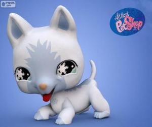 Cat from the Littlest PetShop puzzle