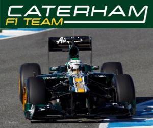 Caterham CT01 - 2012 - puzzle