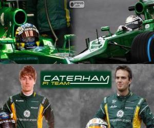 Caterham F1 Team 2013 puzzle