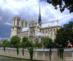 Cathedral of Notre-Dame, Paris, France puzzle