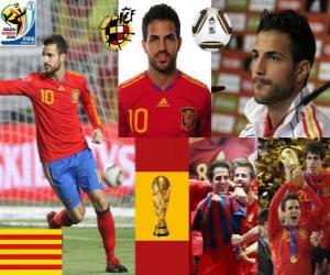 Cesc Fàbregas (Barcelona is the future of) Spanish National Team Midfielder puzzle