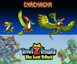 Chachacha. Invizimals The Lost Tribes. Animals who likes parties, dancing and having fun puzzle