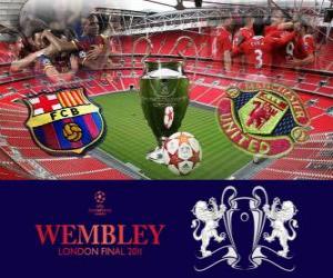 Champions League Final 2010-11, Fc Barcelona vs Manchester United puzzle