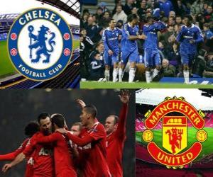 Champions League - UEFA Champions League Quarter-finals 2010-11, Chelsea FC - Manchester United puzzle