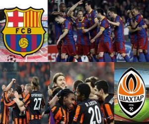 Champions League - UEFA Champions League Quarter-finals 2010-11, FC Barcelona - Shakhtar Donetsk puzzle