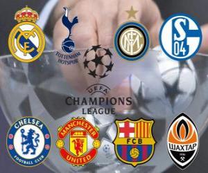 Champions League - UEFA Champions League 2010-11 Quarter-finals puzzle